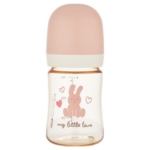 에디슨 리틀러브 PPSU 젖병, 핑크, 150ml, 1개