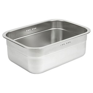 키친플라워 국내산 직사각 스텐탑 304 설거지통 7.3L, 1개