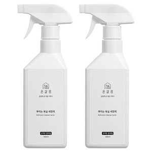 온살림 뿌리는 다목적 욕실 세정제, 2개, 400ml