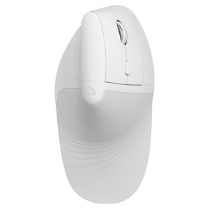 앱코 인체공학 WIRELESS FREE 무선 버티컬 마우스 WEM65, White