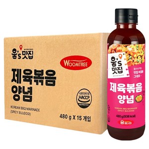 움트리 제육볶음양념, 480g, 15개