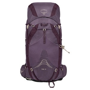 오스프리 여성용 Eja 38 중형 등산 배낭 38L, Purple Dusk