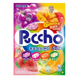 푸쵸 유하미카쿠토 믹스 캔디, 100g, 1개