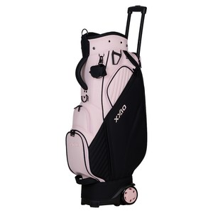 젝시오 골프 레이디스 스포티 캐스터 캐디백 GGC-24057i, PINK + BLACK