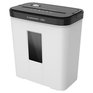 카피어랜드 문서세단기 소형 15L, SC-306CC, 화이트 + 블랙