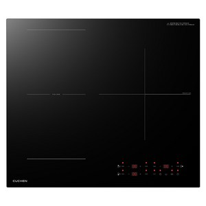 쿠첸 IH 대화구 인덕션 3구 BLACK 3400 방문설치, CIR-EB330TOB2, 빌트인
