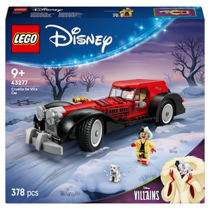 레고 디즈니 크루엘라의 자동차 43277, 혼합색상, 1개