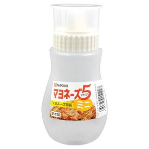 나까야 거꾸로 5구 마요네즈 소스통 소형, 260ml, 1개