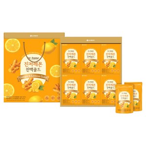 리튠 LG생활건강 진저레몬진액 골드 4p, 6개, 200ml