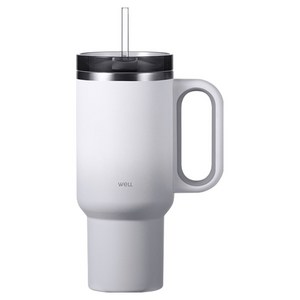 실리만 웰텀블러 프로 대용량 텀블러 WTK9415, 딥화이트, 1개, 1020ml