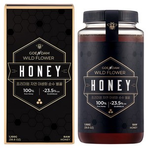 고은담 프리미엄 자연 야생화 순수 벌꿀, 1개, 1.1kg