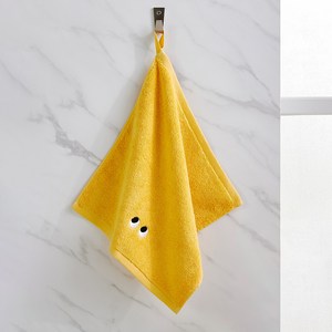 모던하우스 아이팝 핸드타월 34 x 34 cm 65g, 1개, 옐로우