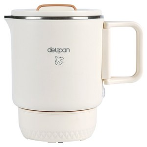 델리팬 올스테인레스 여행 휴대용 접이식 전기포트, DEL-KT71M