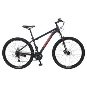 ATECX 컴포트27D MTB 하이텐강 디스크 브레이크 14kg 신장 160~180cm 방문설치, 블랙, 69.8cm(27.5인치)