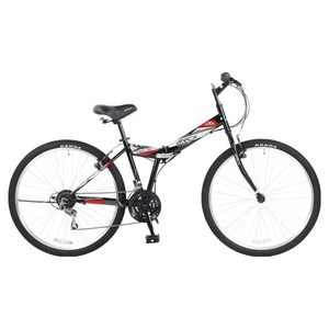 아텍스 프로26 MTB 스틸 디스크 브레이크 14kg 신장 155cm~170cm 방문설치, 블랙