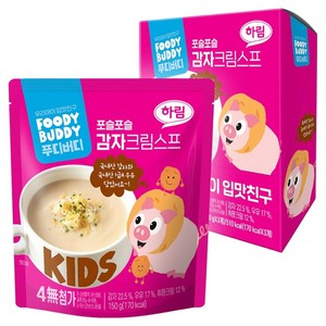 푸디버디 감자크림스프, 150g, 3개