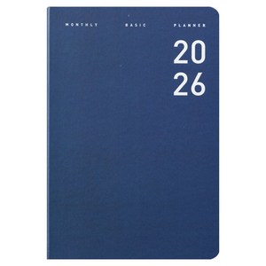 아르디움 2026 먼슬리 베이직 플래너, 네이비피오니, 1개