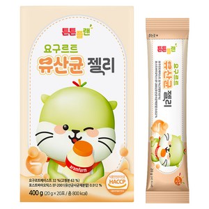 아람농장 튼튼플랜 요구르트 유산균 젤리 20p, 1개, 400g