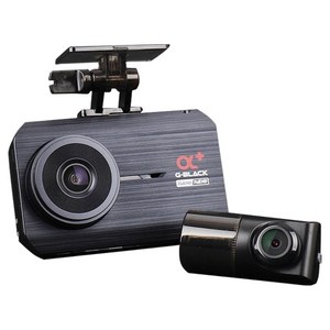 드림아이 FHD 2채널 지넷 G-BLACK Alpha+ 블랙박스, 동글 + 외장 GPS + 출장장착 쿠폰, 64GB