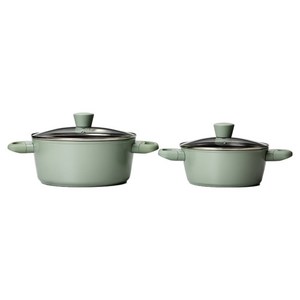 모던하우스 인덕션 하나로 끝내는 원팟쿡 냄비 2종 세트 2개, 1세트, 양수 20cm + 양수 24cm