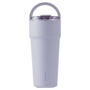 락앤락 카페 세라믹 탑핸들 텀블러 LHC4419, 바이올렛, 900ml, 1개