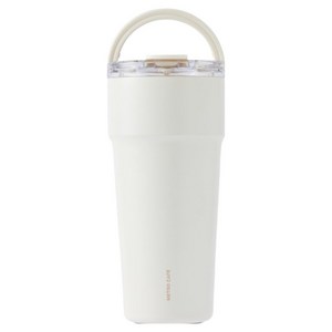 락앤락 메트로 카페 세라믹 탑핸들 텀블러 LHC4419, 아이보리, 1개, 900ml