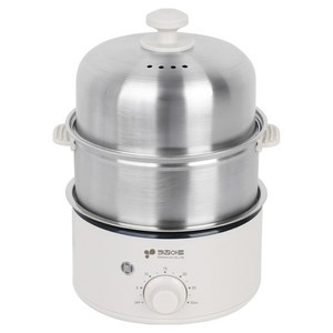 키친아트 풀스텐 2단 계란찜기, KA-8125C2