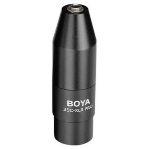 보야 3.5mm TRS 미니잭 어댑터, 35C-XLR Pro, 1개