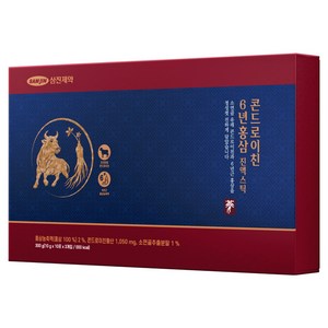 삼진제약 콘드로이친 6년근 홍삼 진액 스틱 30P, 300g, 1개