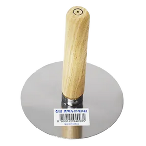 스테인리스 호떡 누르개 대(지름 11.8cm x 높이 13.3cm), 1개, 실버