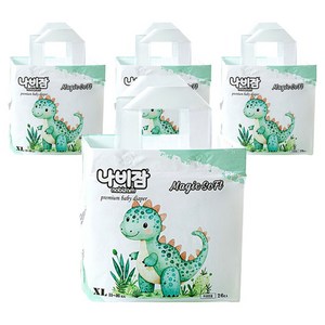 나비잠 매직소프트 팬티형 기저귀 남여공용, 특대형(XL), 104매