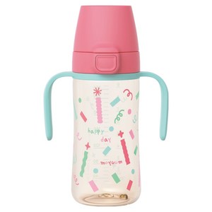 모윰 PPSU 원터치 빨대컵 해피데이 에디션, 270ml, 1개, 베리