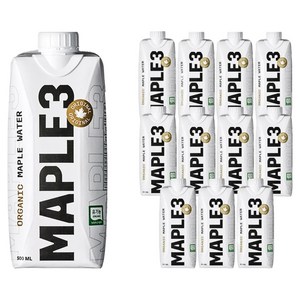 메이플3 메이플 워터, 500ml, 12개