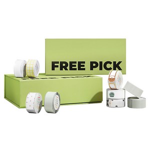 님봇 라벨프린터 D11 / D110 / D101 / H1S 전용 시노크 프리픽 라벨지 9종 세트, FREE PICK 9 (9종 세트), 1개