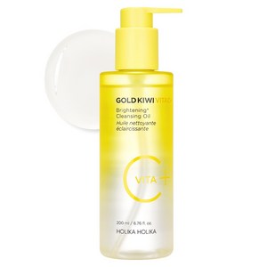 홀리카홀리카 골드키위 비타C 플러스 브라이트닝 클렌징 오일, 1개, 200ml