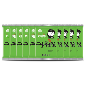이반장 파래전장 김, 25g, 10개