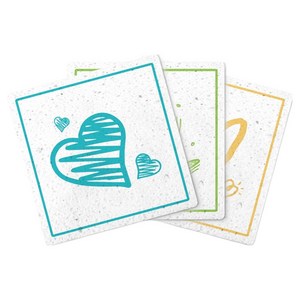 기본에 물때 기름때 지우개 행주 3종 세트, 1세트