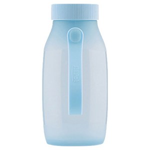실리팟 실리콘 핸디보틀, 소다블루, 400ml, 1개