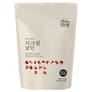 키친스토리 빅마마 이혜정의 시크릿코인 아주 편안한맛, 80g, 1개