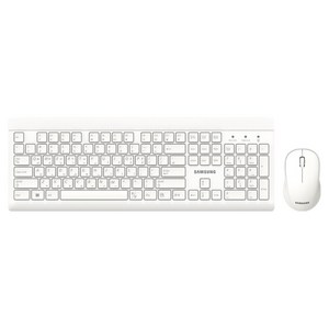 삼성전자 무선 키보드 + 저소음 마우스 세트, SRP-9400W, 화이트, 일반형