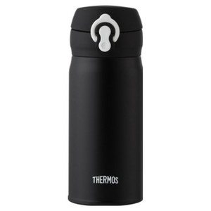써모스 뉴 데일리 원터치 텀블러 JNL-355K, 블랙, 350ml, 1개