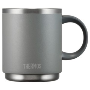 써모스 보온보냉 스태킹 머그컵 JDS-450K, 다크그레이, 450ml, 1개