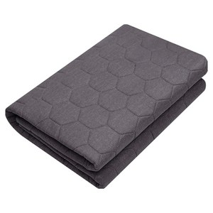 곰표한일 IOT 프리미엄 EMF 카본 탄소매트 분리난방 IA-EMP200T, 네츄럴 그레이, 퀸더블 분리난방(150 x 200 cm)