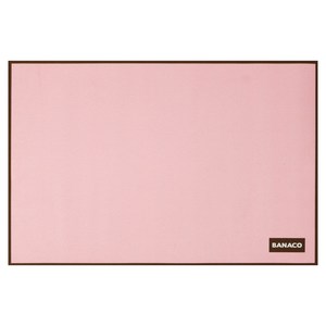 바나코 멜로우 풋매트 빨아쓰는 규조토 발매트, 1개, PINK