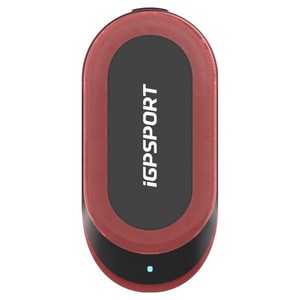 iGPSPORT SR 미니 스마트 레이더 후방 센서 자전거 후미등, 블랙, 1개