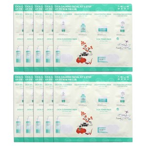 애즈어스 시카 진정 페이셜 키트 6스텝 10p, 1개