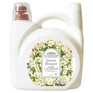 르샤트라1802 초고농축 섬유유연제 자스민부케향 본품, 5.67L, 1개