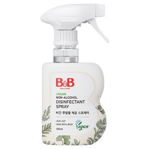 비앤비 비건 무자극 무알콜 제균 스프레이, 300ml, 1개
