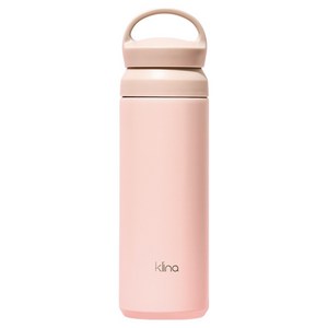 클리나 핸디온 보온 보냉 스텐 텀블러, 핑크, 1개, 500ml