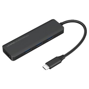 ipTIME USB허브 UC305HDMI, 그레이, 1개
